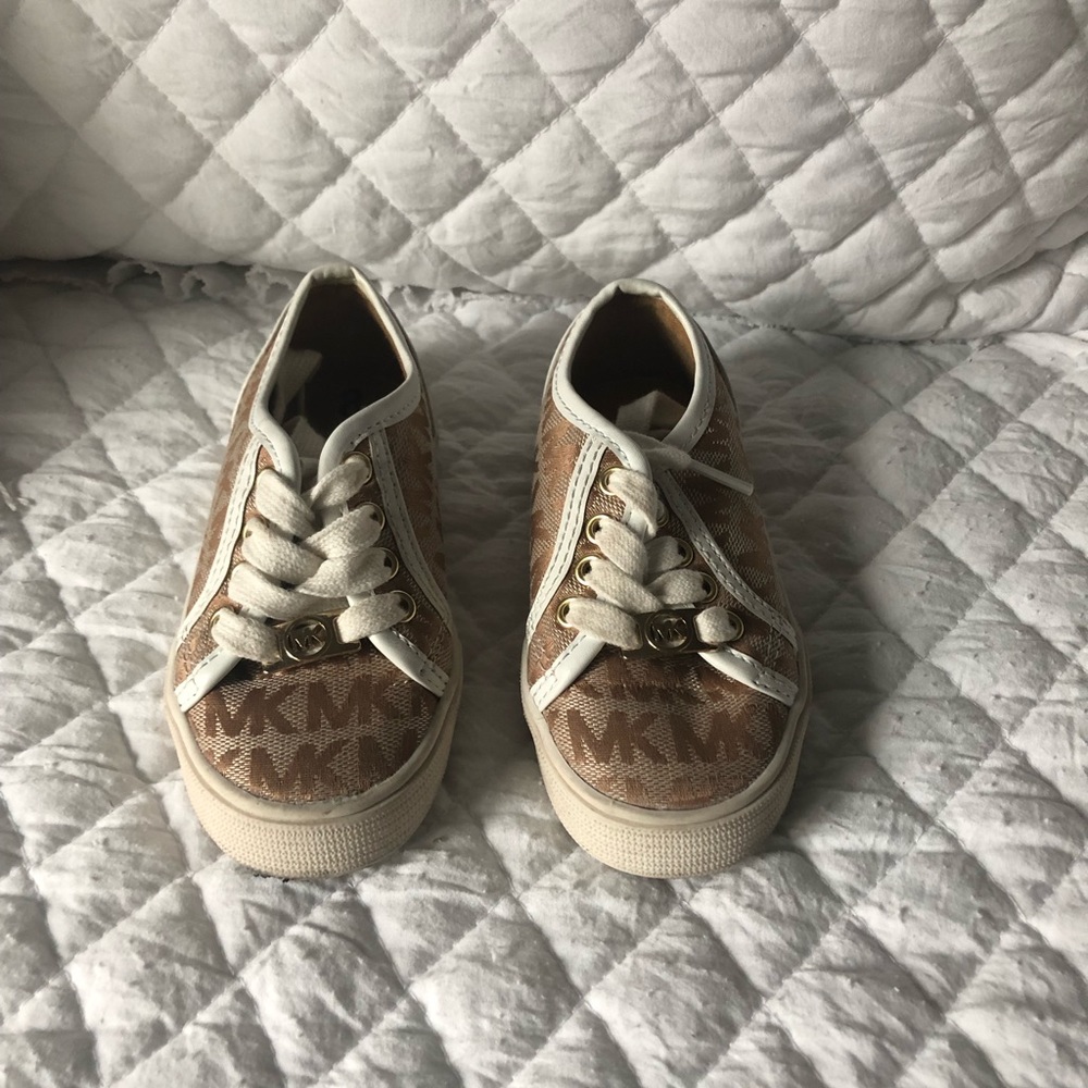 Michael Kors Toddler Logo Tennis Shoes